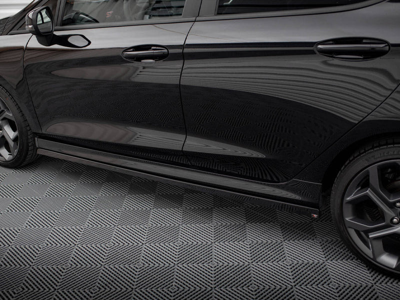 Maxton Design - SIDE SKIRTS DIFFUSERS V.2 FORD FIESTA MK8/8.5 ST / ST LINE (2017-2024)