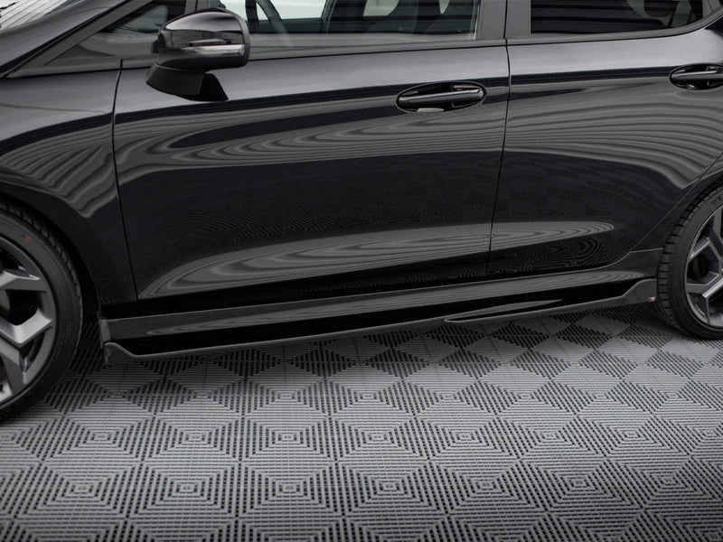 Maxton Design - Side Skirts Diffusers V.4 Ford Fiesta Mk8 ST / ST-Line