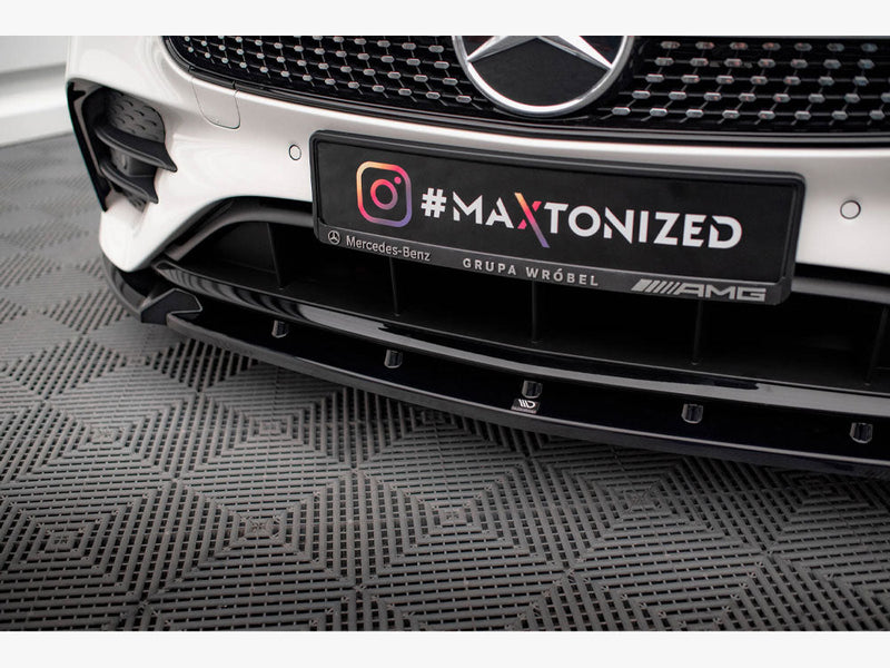 Maxton Design -Front Splitter V.2 Mercedes-Benz E W213 Coupe (C238) / Cabriolet (A238) AMG-Line / 53 AMG