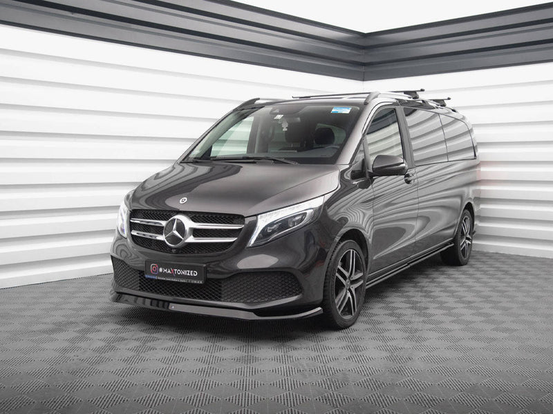 Maxton Design - Front Splitter V.1 Mercedes-Benz V-Class W447 Facelift (STANDARD)