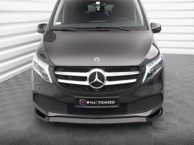 Maxton Design - Front Splitter V.1 Mercedes-Benz V-Class W447 Facelift (STANDARD)