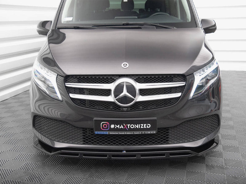 Maxton Design - Front Splitter V.2 Mercedes-Benz V-Class W447 Facelift