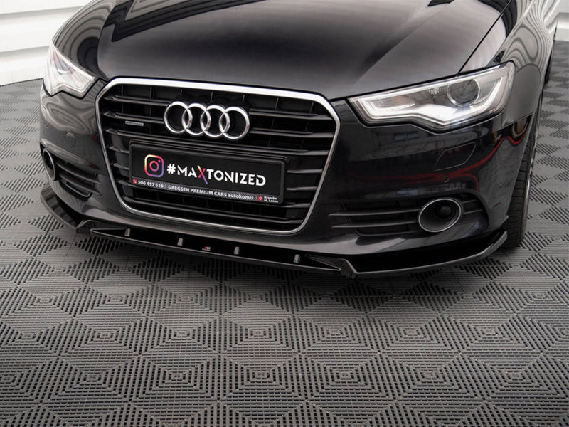 Maxton Design - FRONT SPLITTER V.2 AUDI A6 C7