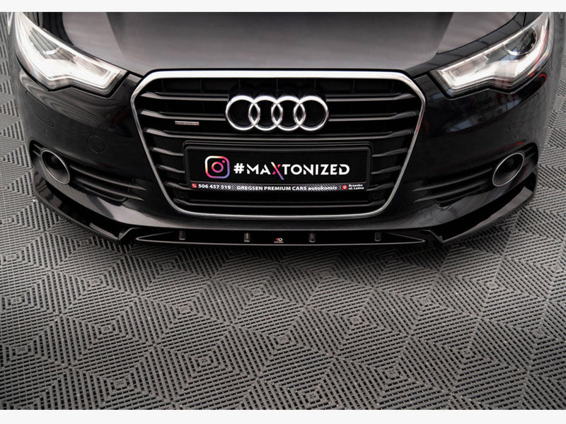Maxton Design - FRONT SPLITTER V.2 AUDI A6 C7