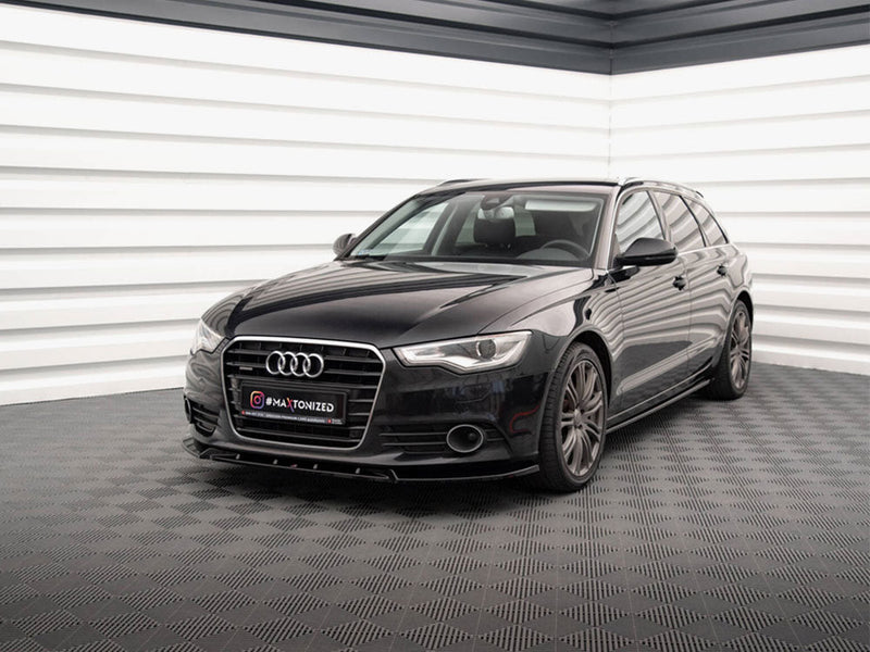 Maxton Design - SIDE SKIRTS DIFFUSERS V.2 AUDI A6 C7
