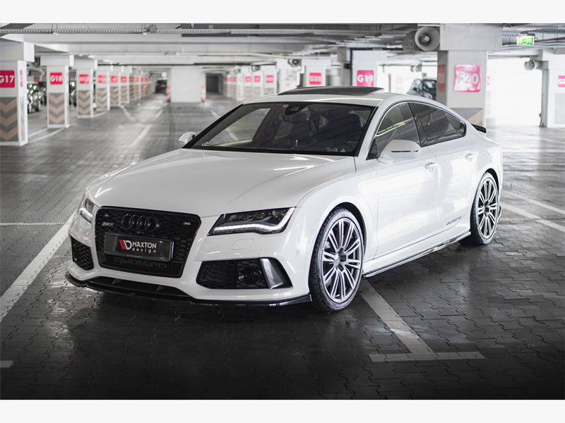 Maxton Design - Front Splitter V.3 Audi RS7 C7