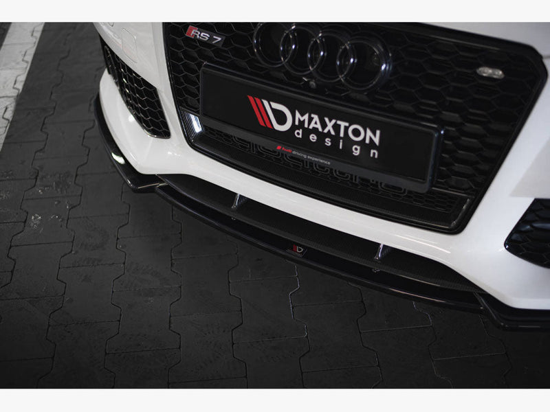 Maxton Design - Front Splitter V.3 Audi RS7 C7