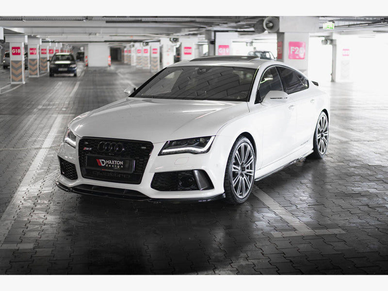 Maxton Design - Front Splitter V.4 Audi RS7 C7