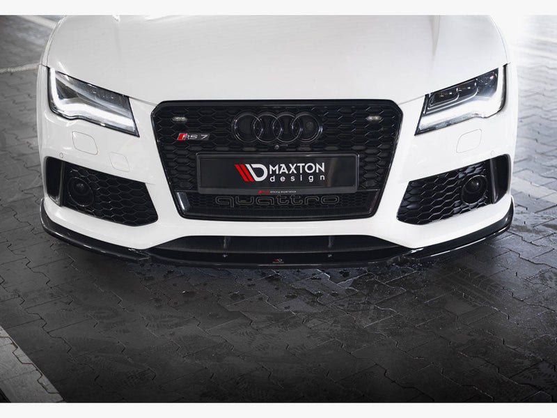 Maxton Design - Front Splitter V.4 Audi RS7 C7
