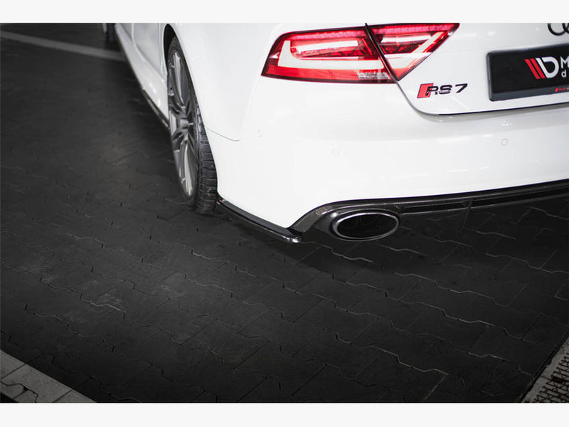 Maxton Design - Rear Side Splitters V.2 Audi RS7 C7