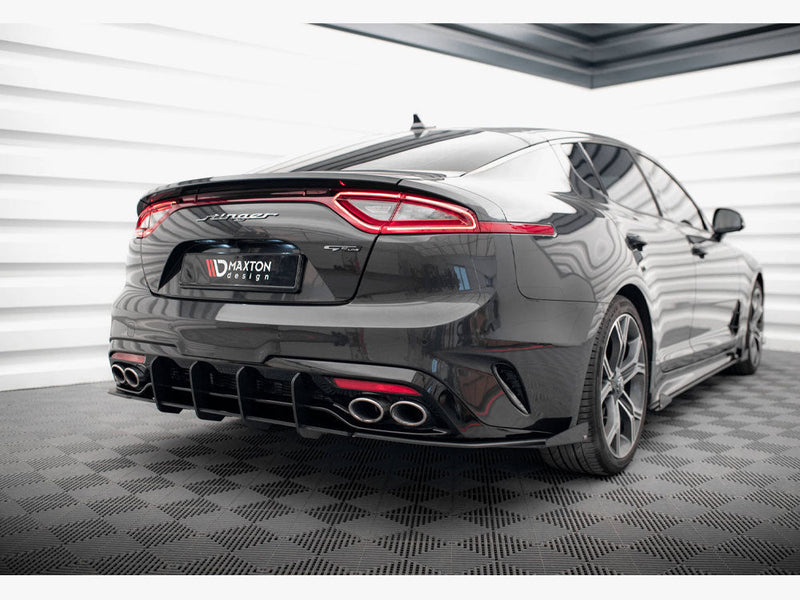 Maxton Design - STREET PRO REAR DIFFUSER V.1 KIA STINGER GT-LINE MK1