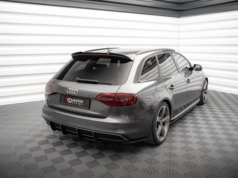 Maxton Design - Street PRO Rear Diffuser Audi A4 S-Line B8 Facelift