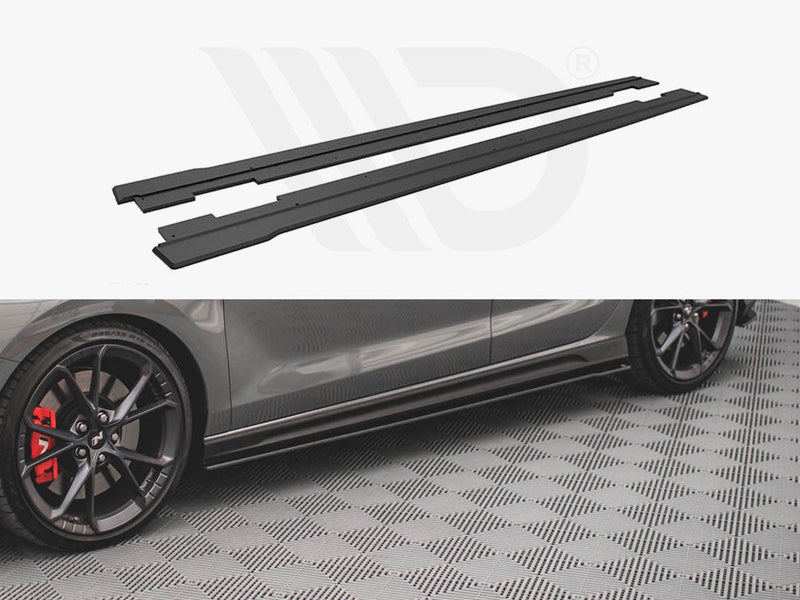 Maxton Design - Street PRO Side Skirts Diffusers V.2 Hyundai I30 N Mk3 / Mk3 FL