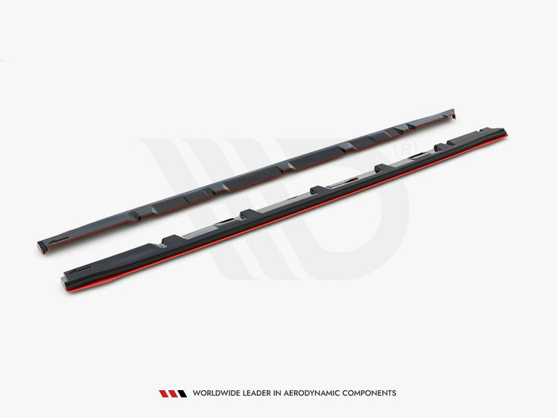 Maxton Design - SIDE SKIRTS DIFFUSERS V.2 SUBARU WRX STI