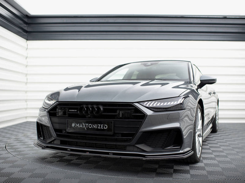 Maxton Design - FRONT SPLITTER V.2 AUDI S7 C8/ A7 S-LINE C8 SPORTBACK