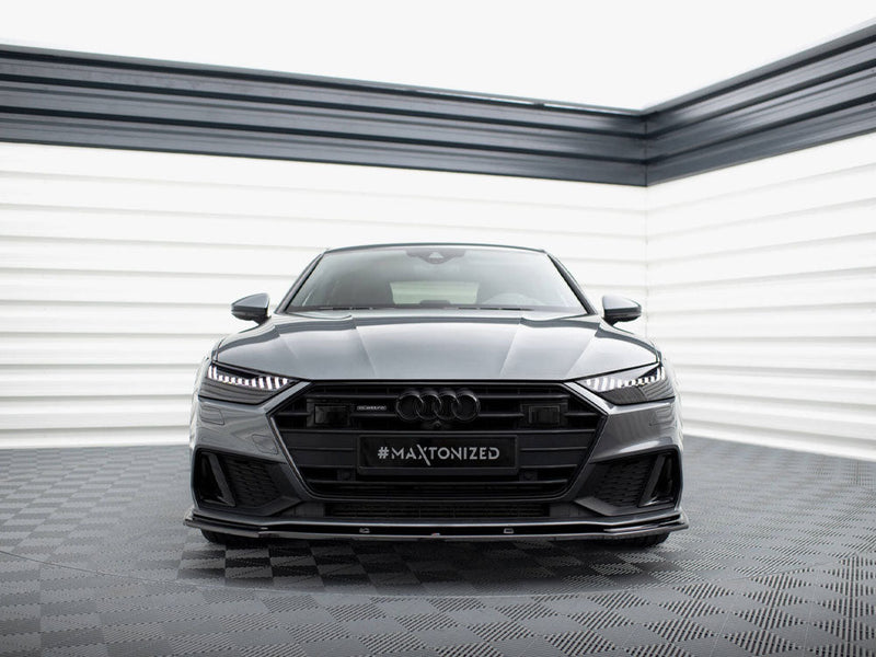 Maxton Design - FRONT SPLITTER V.2 AUDI S7 C8/ A7 S-LINE C8 SPORTBACK