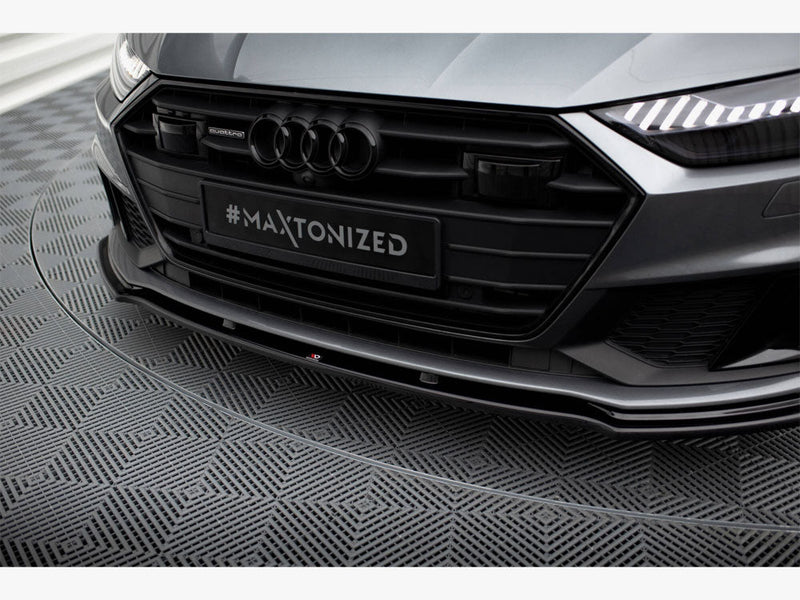 Maxton Design - FRONT SPLITTER V.2 AUDI S7 C8/ A7 S-LINE C8 SPORTBACK