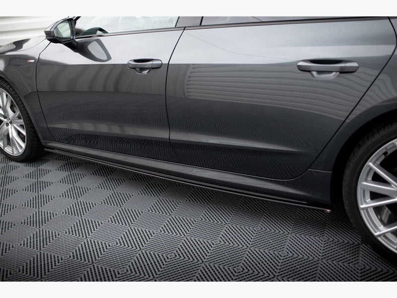 Maxton Design - SIDE SKIRTS DIFFUSERS AUDI S7 C8/ A7 S-LINE C8 SPORTBACK