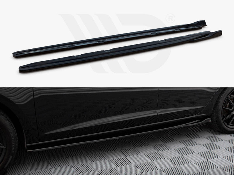 Maxton Design - SIDE SKIRTS SPLITTERS V4 SEAT LEON CUPRA/ FR MK3 FACELIFT (2017-2019)
