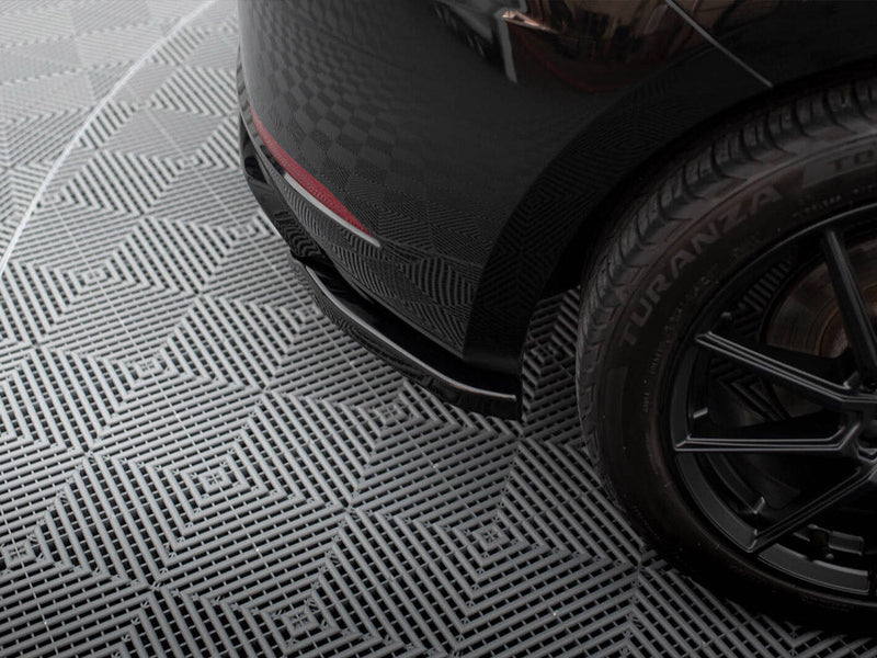 Maxton Design - REAR SIDE SPLITTERS V.2 SEAT LEON HATCHBACK MK3 FACELIFT