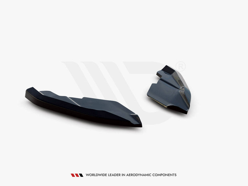 Maxton Design - REAR SIDE SPLITTERS V.2 SEAT LEON HATCHBACK MK3 FACELIFT