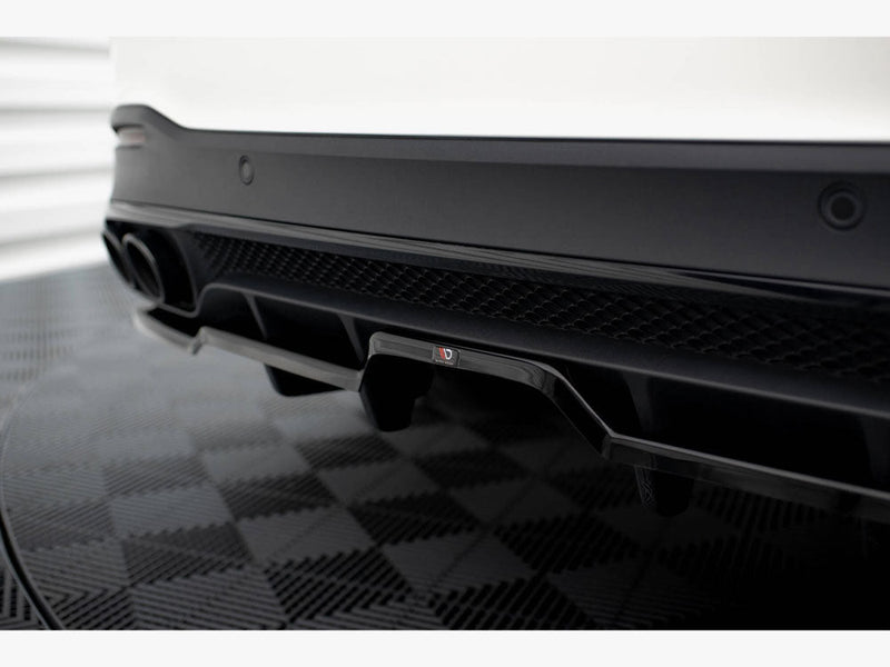 Maxton Design - Rear Splitter (Vertical Bars) Mercedes-AMG GLE 53 / 63 W167 / W167 Facelift