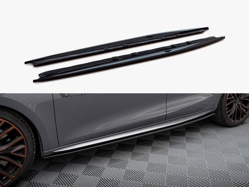 Maxton Design - Side Skirts Diffusers Cupra Leon Aero Mk1