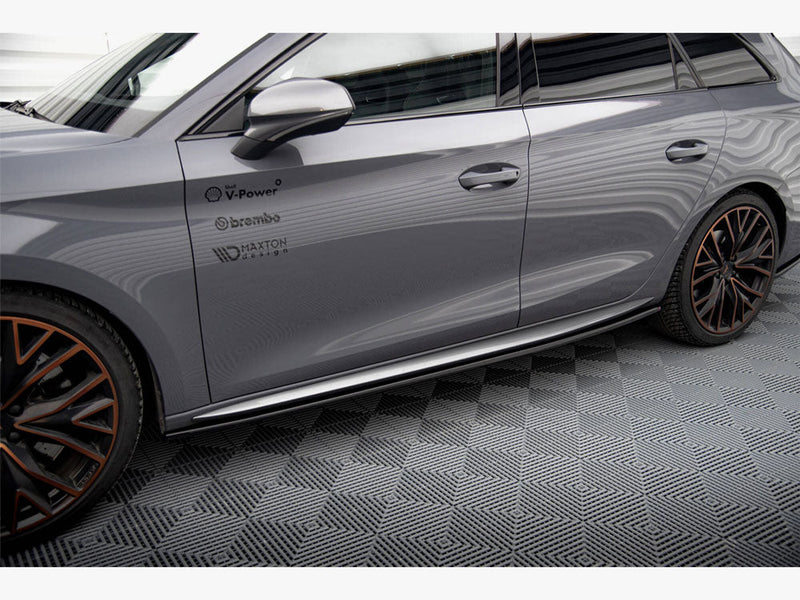 Maxton Design - Side Skirts Diffusers Cupra Leon Aero Mk1