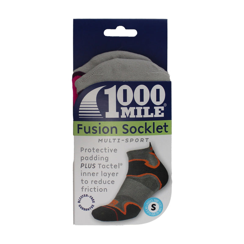 1 Pack Ladies Double Layer Fusion Ankle Socks