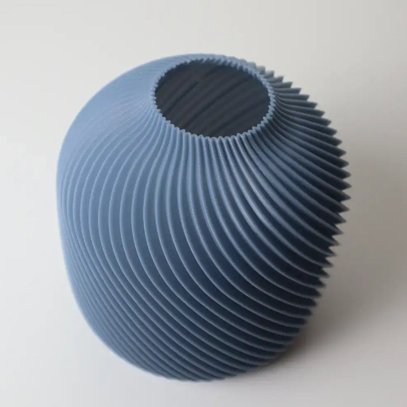 The Mac Vase – Bold Spiral 3D Printed Decor
