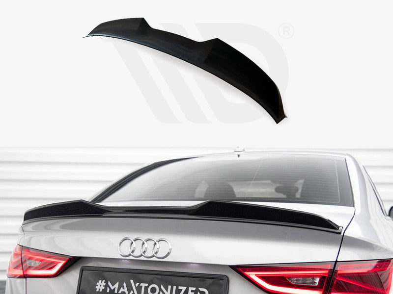 Maxton Design - Spoiler CAP 3D Audi A3 / A3 S-Line / S3 / RS3 Sedan 8V