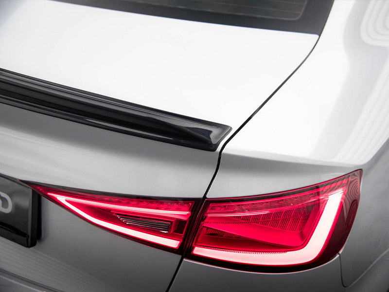 Maxton Design - Spoiler CAP 3D Audi A3 / A3 S-Line / S3 / RS3 Sedan 8V