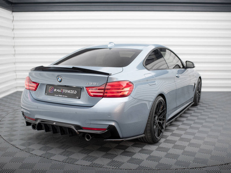 Maxton Design - Rear Side Splitters V.4 BMW 4 Coupe / Gran Coupe M-Sport F32 / F36