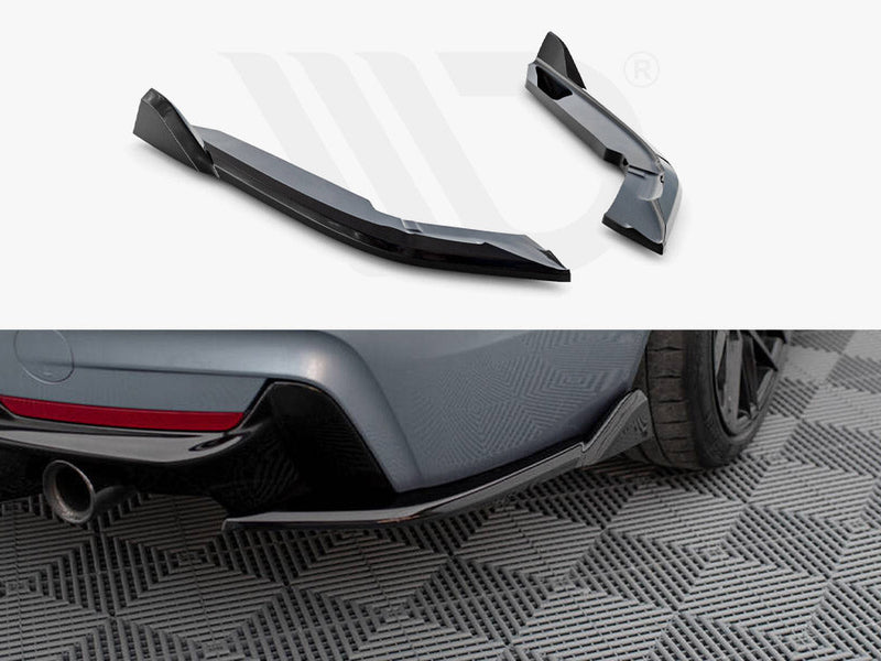 Maxton Design - Rear Side Splitters V.5 BMW 4 Coupe / Gran Coupe M-Sport F32 / F36