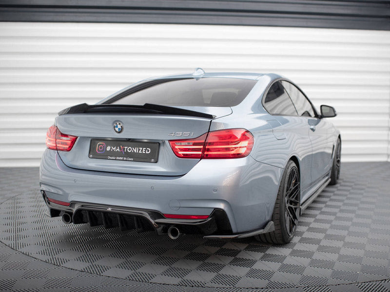 Maxton Design - Rear Side Splitters V.5 BMW 4 Coupe / Gran Coupe M-Sport F32 / F36