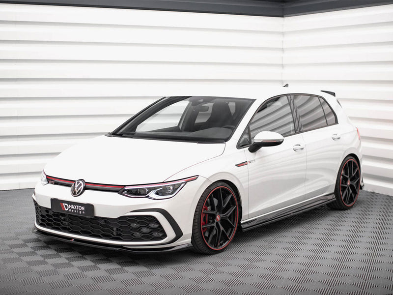 Maxton Design - Side Skirts Diffusers V.4 Volkswagen Golf GTI / GTE / GTI Clubsport / R-Line Mk8