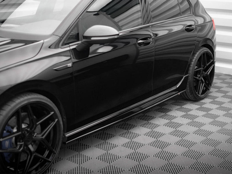Maxton Design - SIDE SKIRTS DIFFUSERS V.3 VW GOLF R MK8 (2020-)