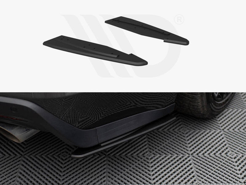 Maxton Design - Street Pro Rear Side Splitters Ford Mustang GT Mk6