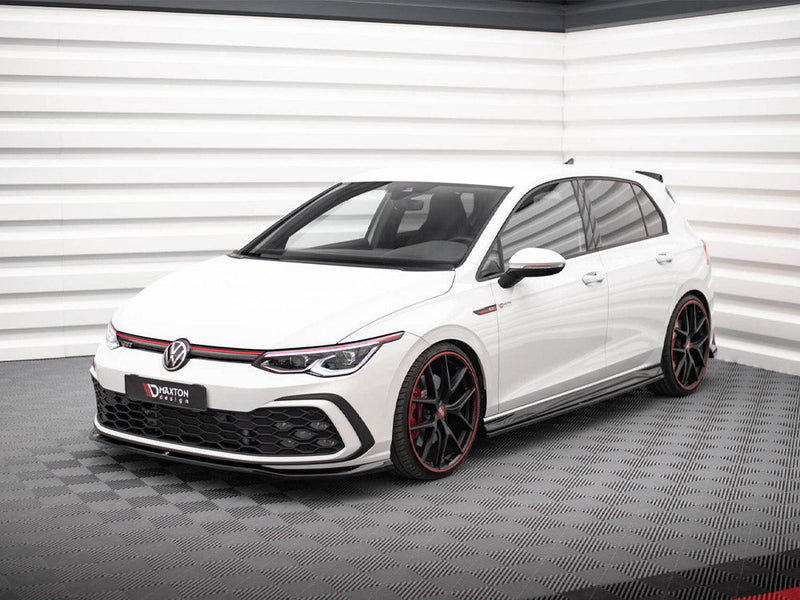 Maxton Design - FRONT SPLITTER V.7 VOLKSWAGEN GOLF GTI / GTE / R-LINE MK8