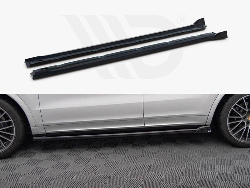 Maxton Design -  Side Skirts Diffusers Porsche Cayenne Coupe / SUV Mk3