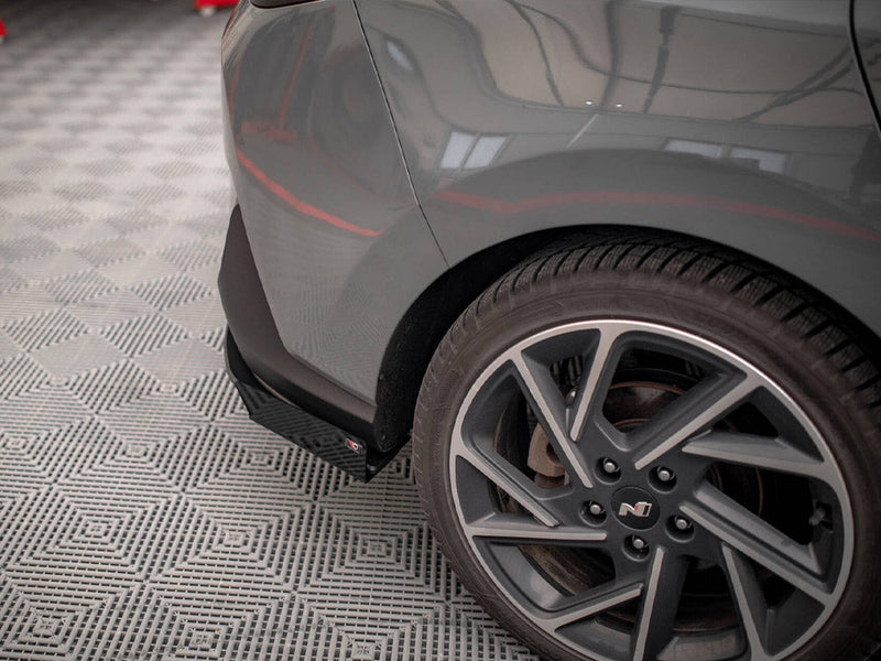 Maxton Design - Street PRO Rear Diffuser + Flaps Hyundai I30 Fastback N-Line Mk3 Facelift
