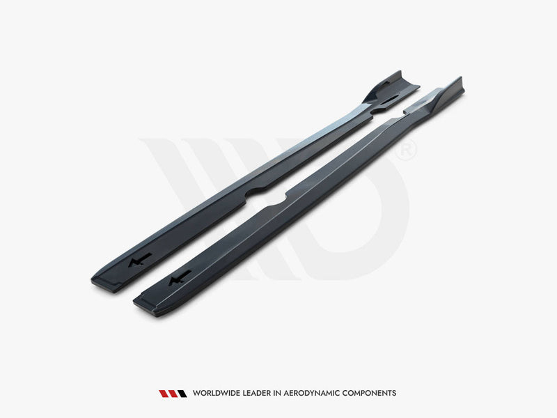 Maxton Design - Side Skirts Diffusers V.3 Ford Fiesta ST / ST-Line Mk7 / Mk7 FL