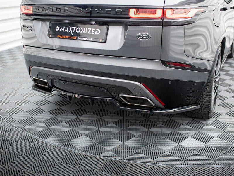 Maxton Design - Central Rear Splitter (Vertical Bars) Land Rover Range Rover Velar R-Dynamic Mk1