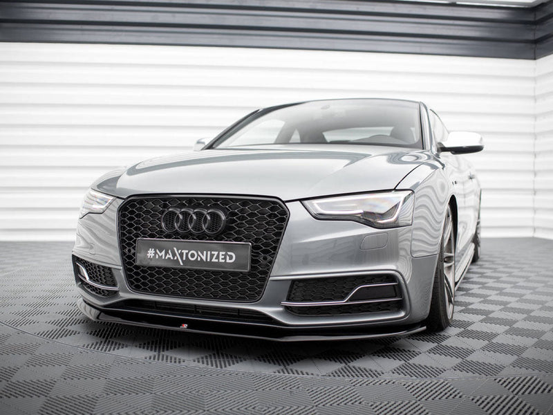 Maxton Design - FRONT SPLITTER V.1 AUDI S5 / A5 S-LINE 8T FACELIFT