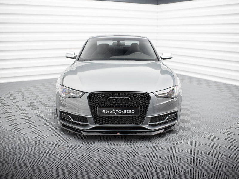 Maxton Design - FRONT SPLITTER V.1 AUDI S5 / A5 S-LINE 8T FACELIFT