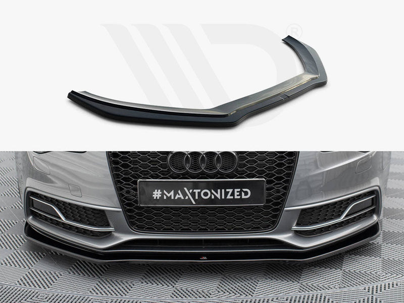Maxton Design - FRONT SPLITTER V.2 AUDI S5 / A5 S-LINE 8T FACELIFT