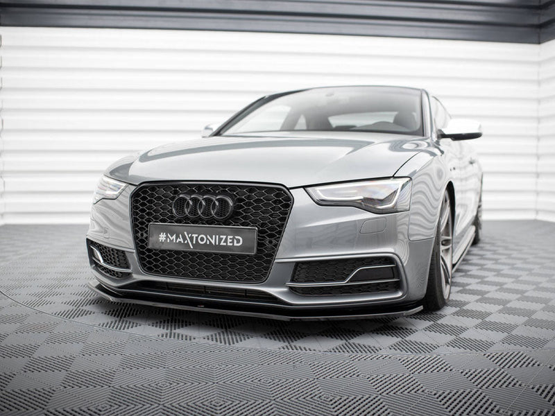 Maxton Design - FRONT SPLITTER V.2 AUDI S5 / A5 S-LINE 8T FACELIFT