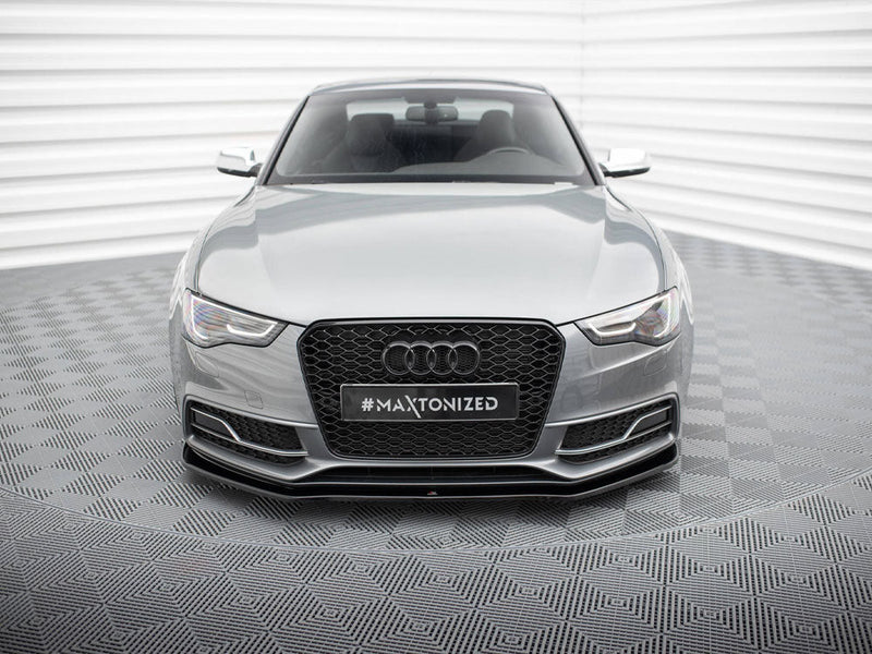 Maxton Design - FRONT SPLITTER V.2 AUDI S5 / A5 S-LINE 8T FACELIFT