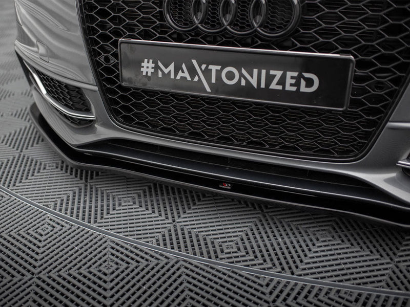 Maxton Design - FRONT SPLITTER V.2 AUDI S5 / A5 S-LINE 8T FACELIFT