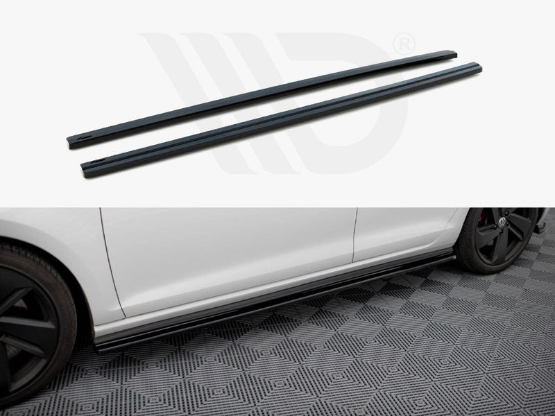 Maxton Design - Side Skirts Diffusers VW GOLF 7 Pre Facelift GTI (2013-2016)